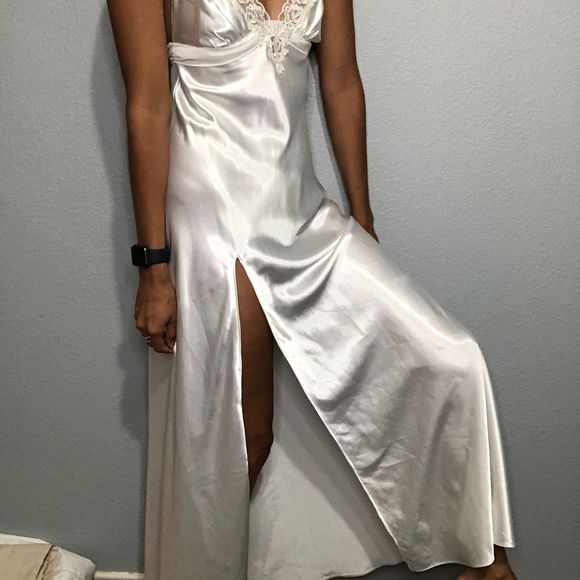 In Bloom white lace slip dress size small - Picture 6 of 11